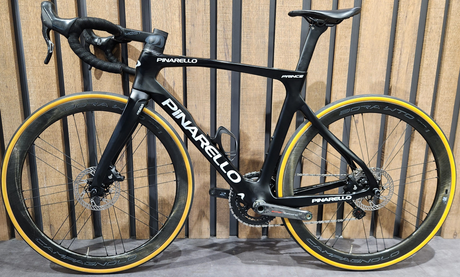 PINARELLO PRINCE DISC CAMPAGNOLO SUPER RECORD 12V BORA WTO 45 Usata