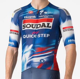 MAGLIA CASTELLI CLIMBER'S A/C SOUDAL QUICK STEP 25