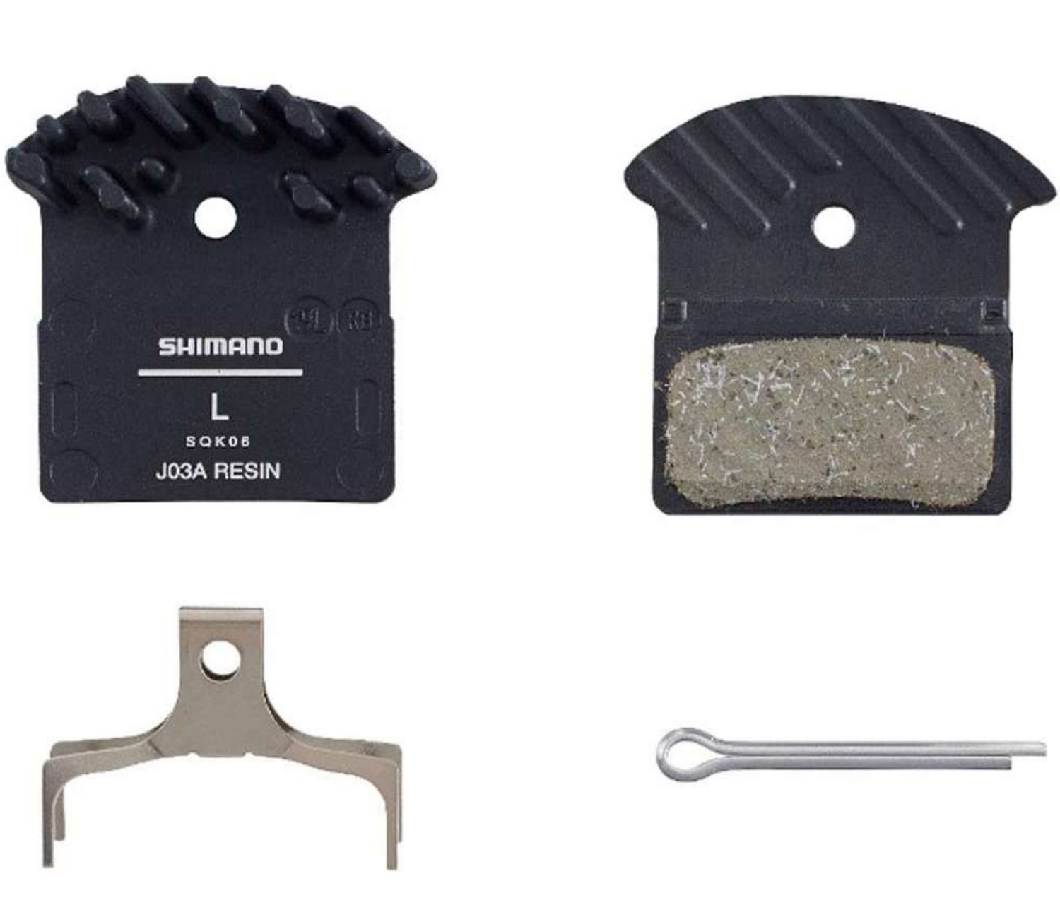 PASTIGLIA FRENI A DISCO SHIMANO ICE-TECH J03A RESINA CON ALETTA