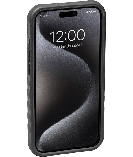 CUSTODIA RIDECASE PER IPHONE 15 PRO NERA/GRIGIA
