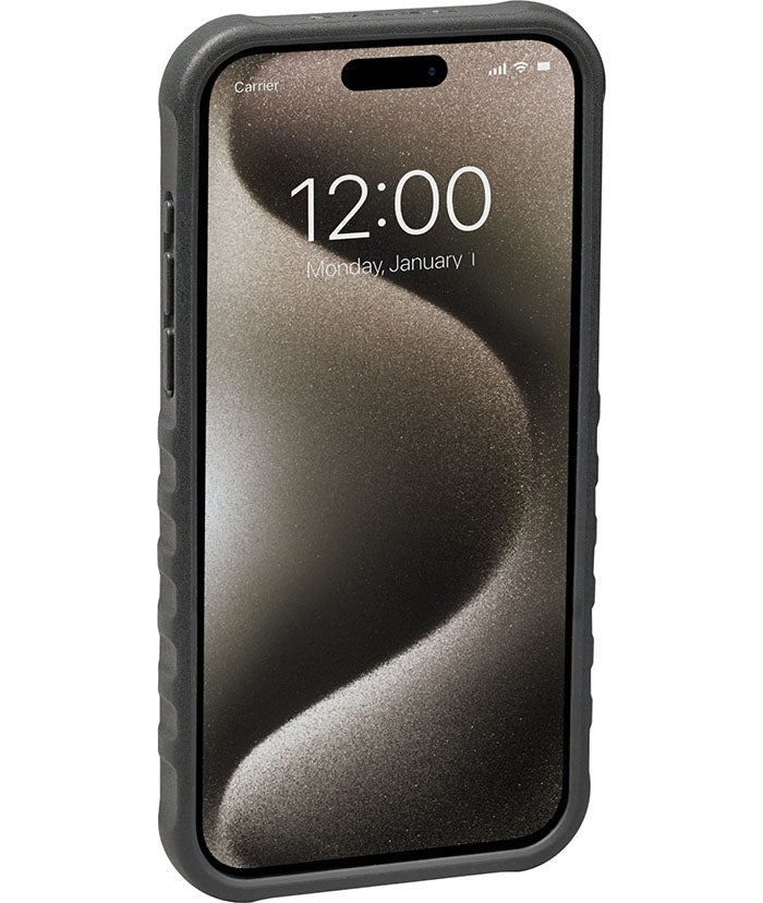 CUSTODIA RIDECASE PER IPHONE 15 PRO MAX NERA/GRIGIA