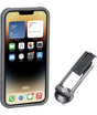 CUSTODIA RIDECASE PER IPHONE 14 PLUS NERA/GRIGIA CON SUPPORTO INCLUSO