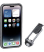 CUSTODIA RIDECASE PER IPHONE 14 PRO MAX NERA/GRIGIA CON SUPPORTO INCLUSO