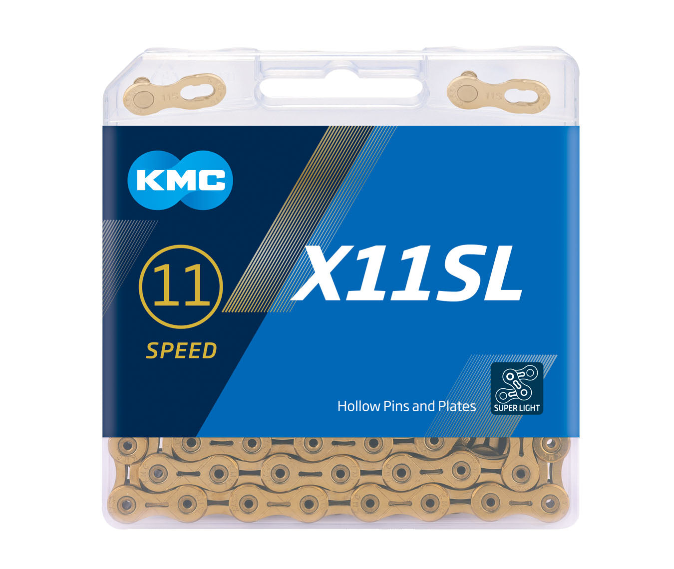 CATENA KMC X11SL SUPERLIGHT 11v 118 MAGLIE