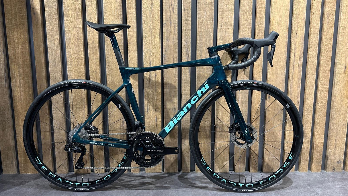 BIANCHI SPECIALISSIMA RC 140 ANNIVERSARY EDITION DURACE DI2 12SP POWERMETER