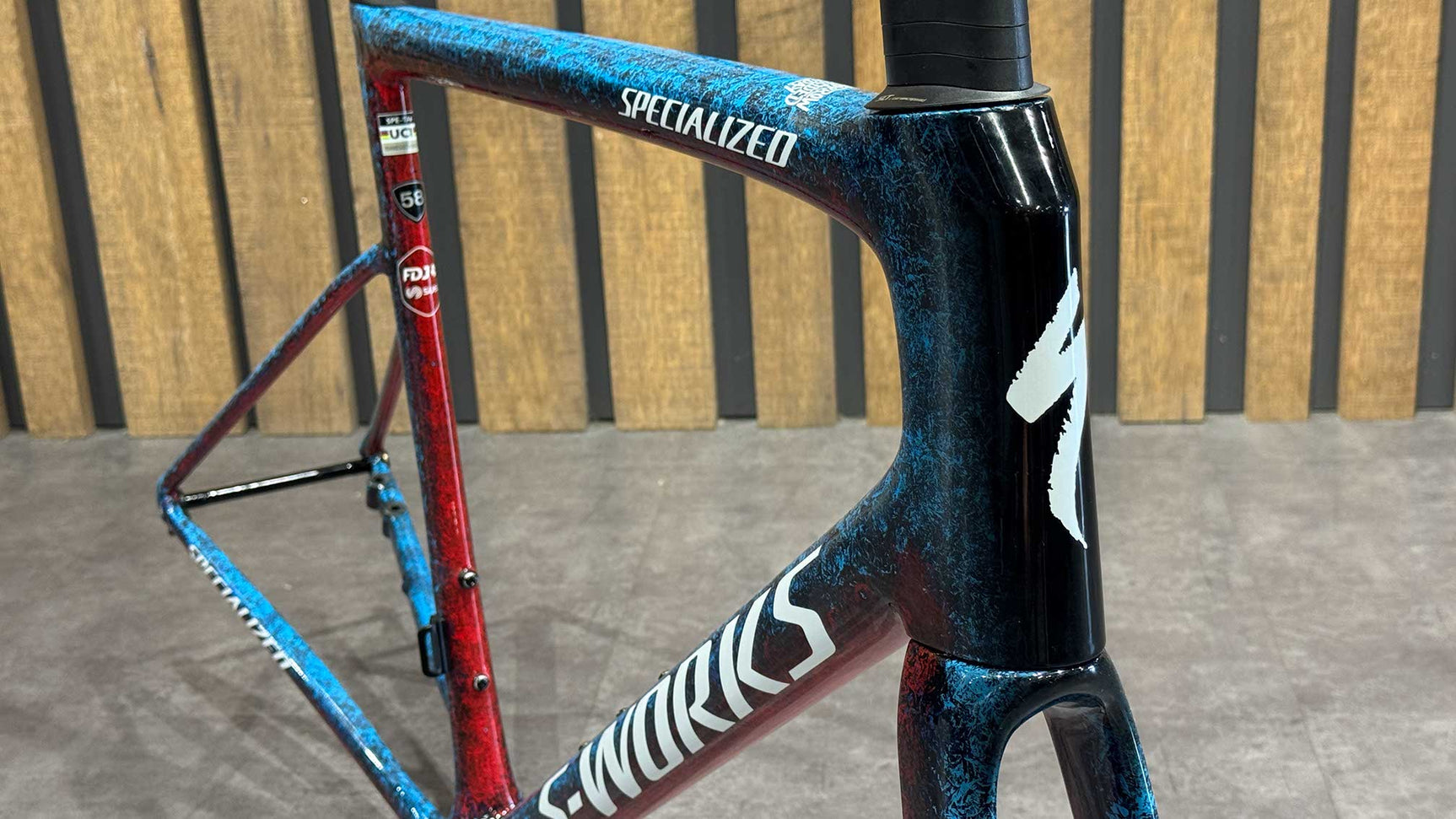 Kit Rahmen Specialized S-Works Tarmac SL8 FDJ-Suez