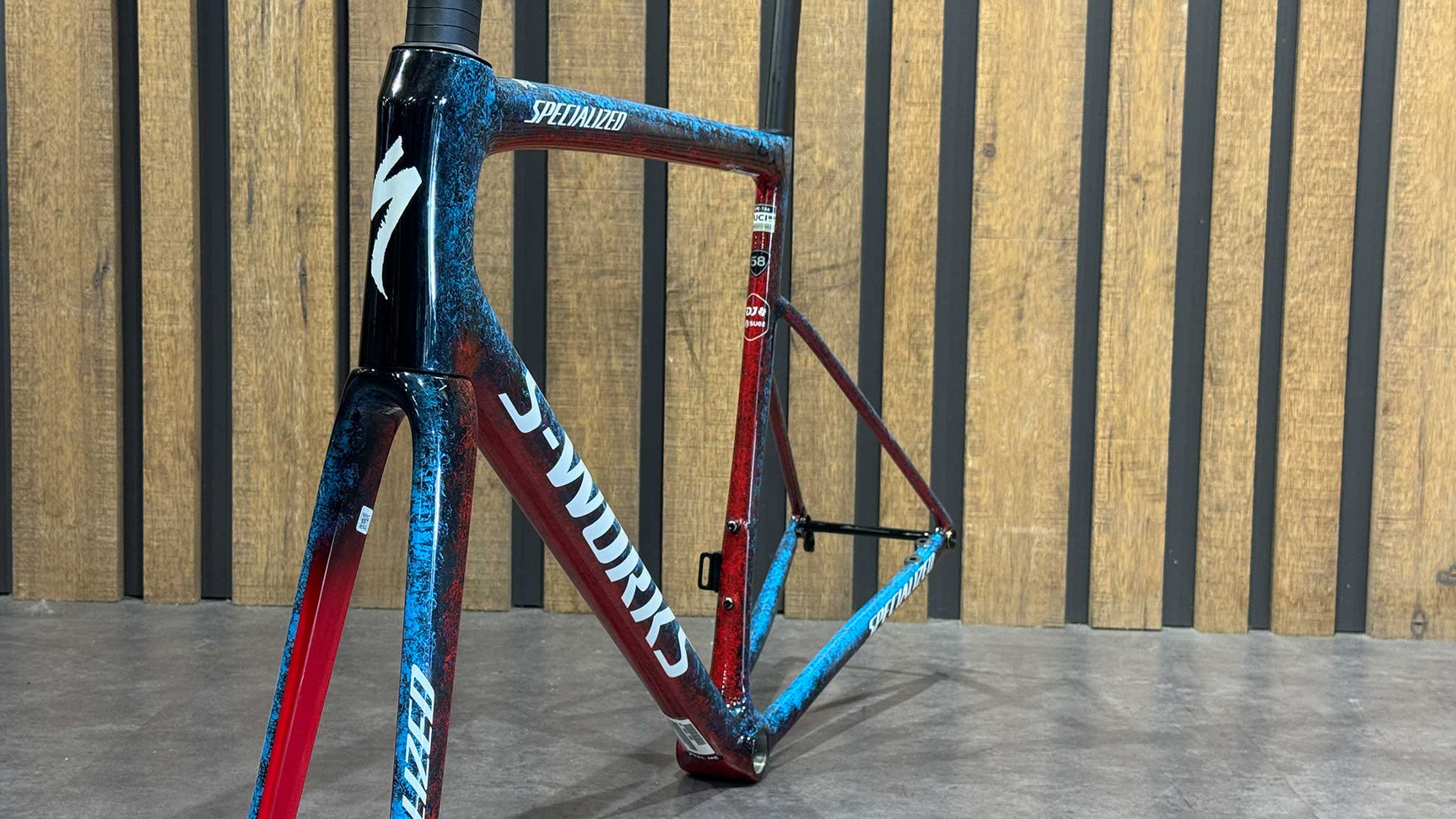 Kit Rahmen Specialized S-Works Tarmac SL8 FDJ-Suez