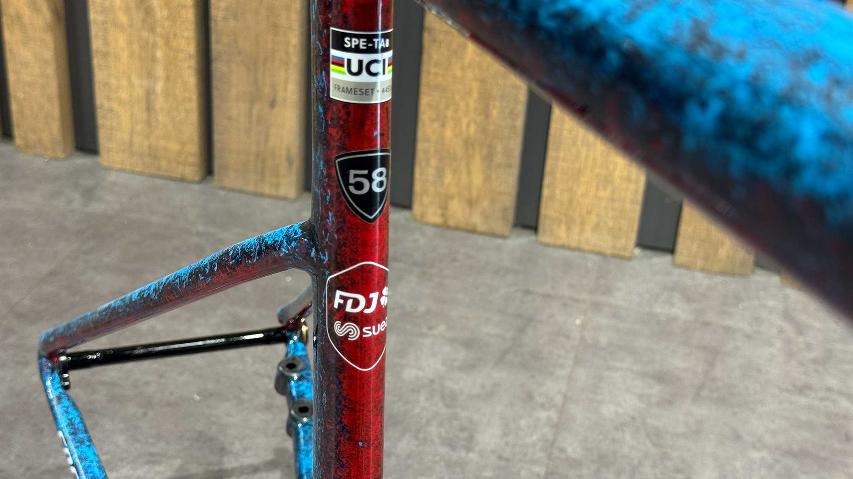 Kit Rahmen Specialized S-Works Tarmac SL8 FDJ-Suez