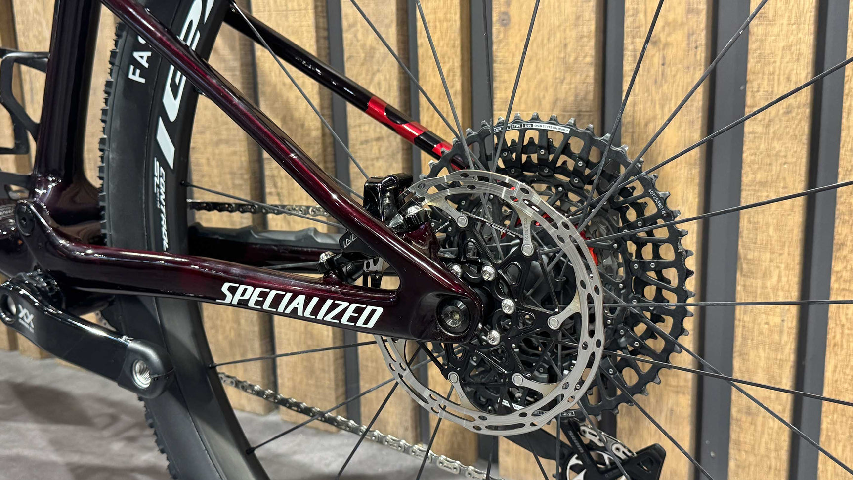 Specialized S-WORKS Epic WC - Ohlins RXC34 Carbon Tg. XL - Usato