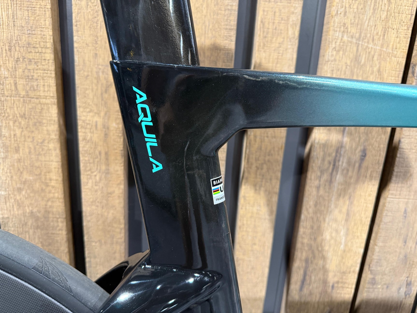 Bianchi Aquila Disc Tri Ultegra Di2 PM Dura-Ace Größe L - Usato