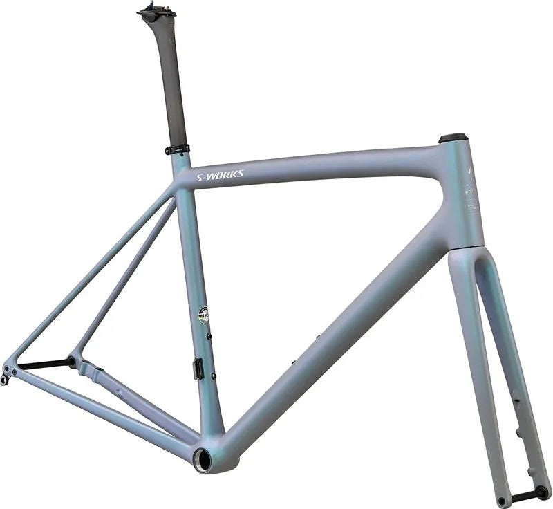 SPECIALIZED S-WORKS AETHOS ROSE / SILVER FRAME KIT