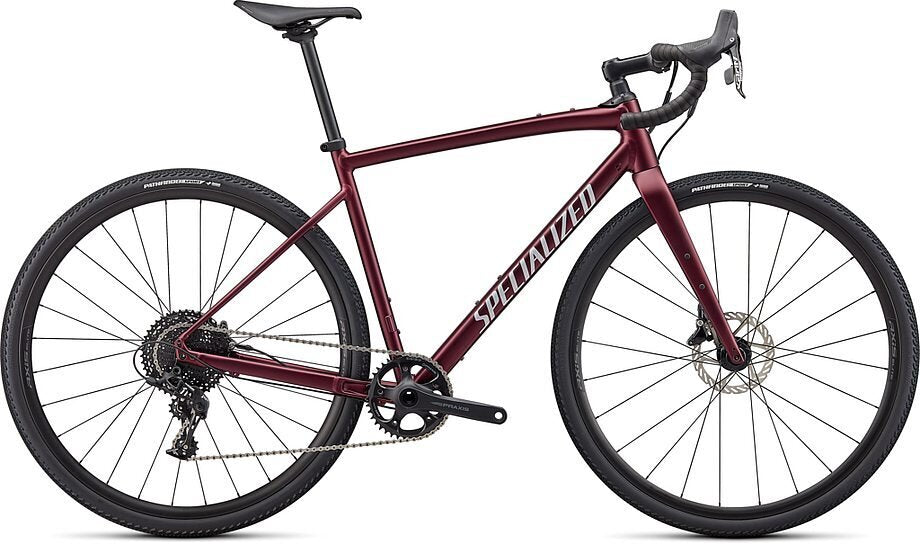SPECIALIZED DIVERGE E5 COMP MAROON/ LIGHT SILVER/ CHROME/ CLEAN