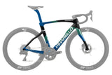 RAHMENKIT PINARELLO DOGMA F DISC NEBULA GRÜN BLAU